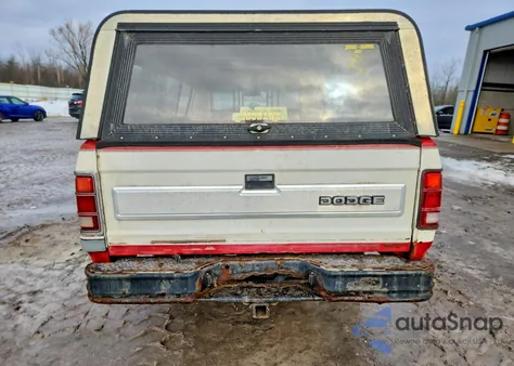 1987 Dodge Dakota from USA, damaged, VIN 1B7GN14M6HS343091